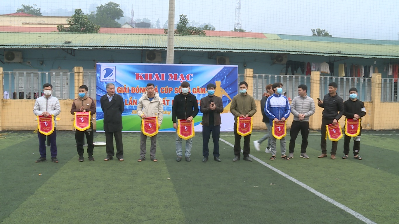 Khai mạc giải bóng đá cúp sông Gâm lần thứ nhất năm 2021