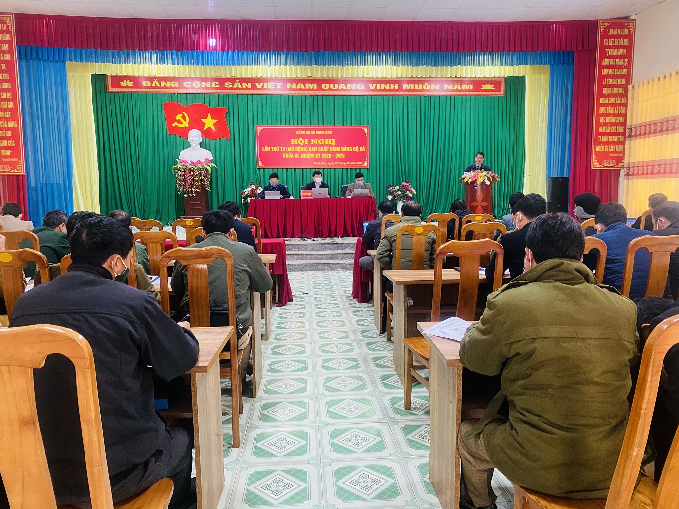 Hội nghị Ban Chấp hành Đảng bộ xã Minh Sơn lần thứ 13 khóa VI, nhiệm kỳ 2020 - 2025
