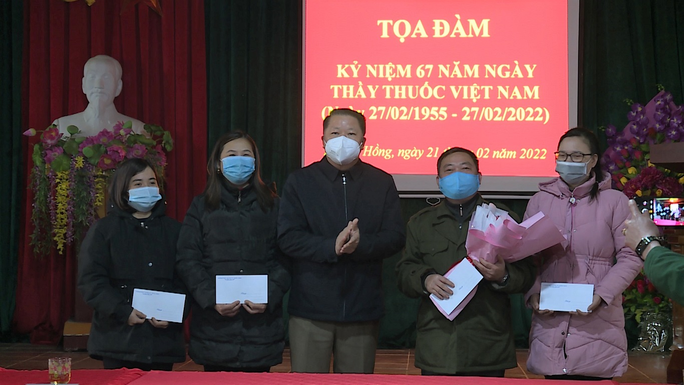 Xã Đường Hồng tổ chức tọa đàm kỷ niệm 67 năm ngày thầy thuốc Việt Nam (27/2/1955 – 27/2 2022)