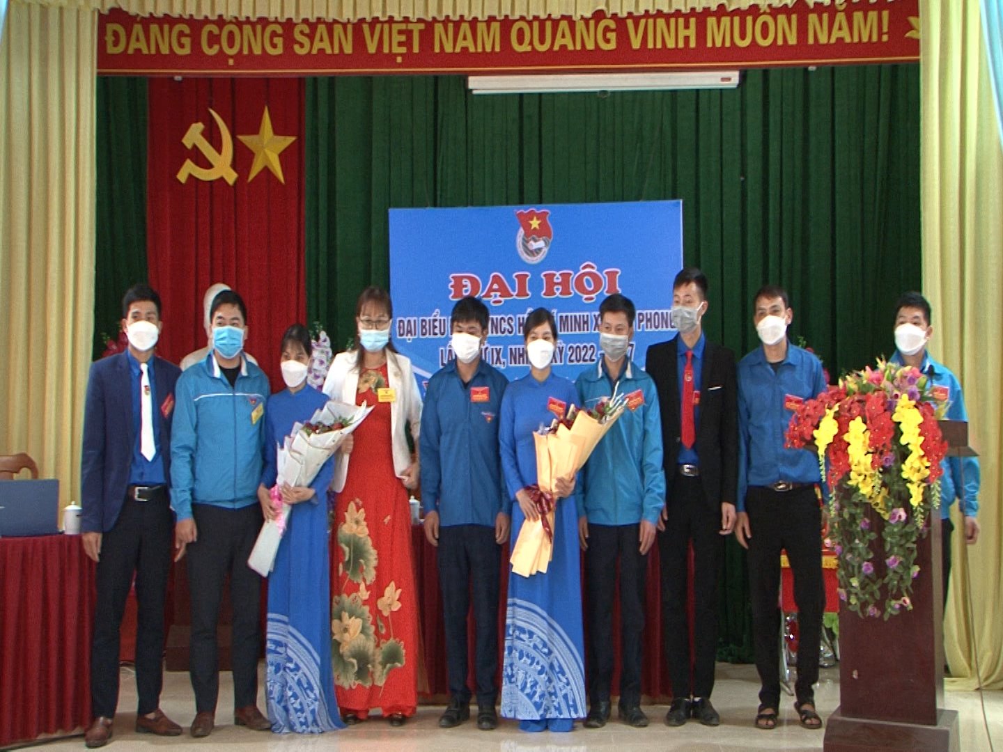 Đại hội đại biểu Đoàn TNCS Hồ Chí Minh xã Yên Phong huyện Bắc Mê