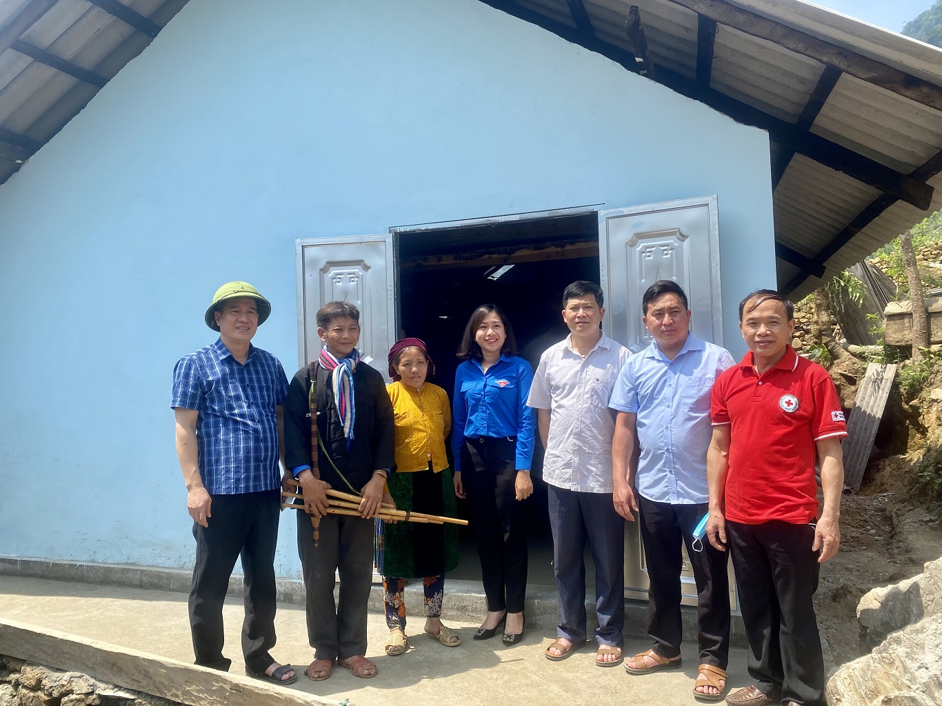 Bắc Mê tổ chức trao nhà cho hộ nghèo trên địa bàn xã Minh Sơn
