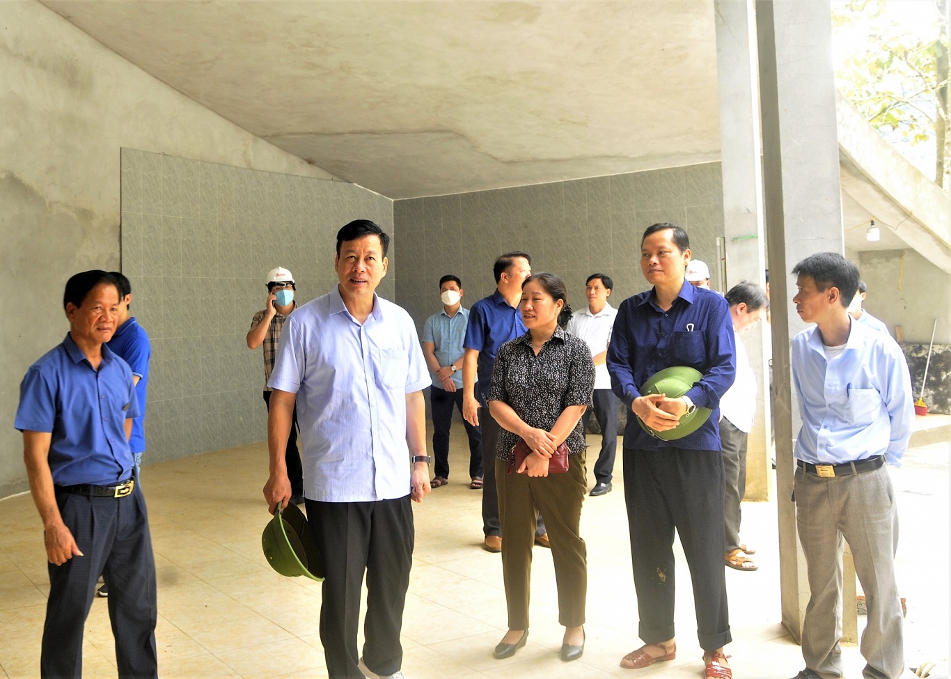 Chủ tịch UBND tỉnh Nguyễn Văn Sơn kiểm tra tiến độ dự án tôn tạo Căng Bắc Mê