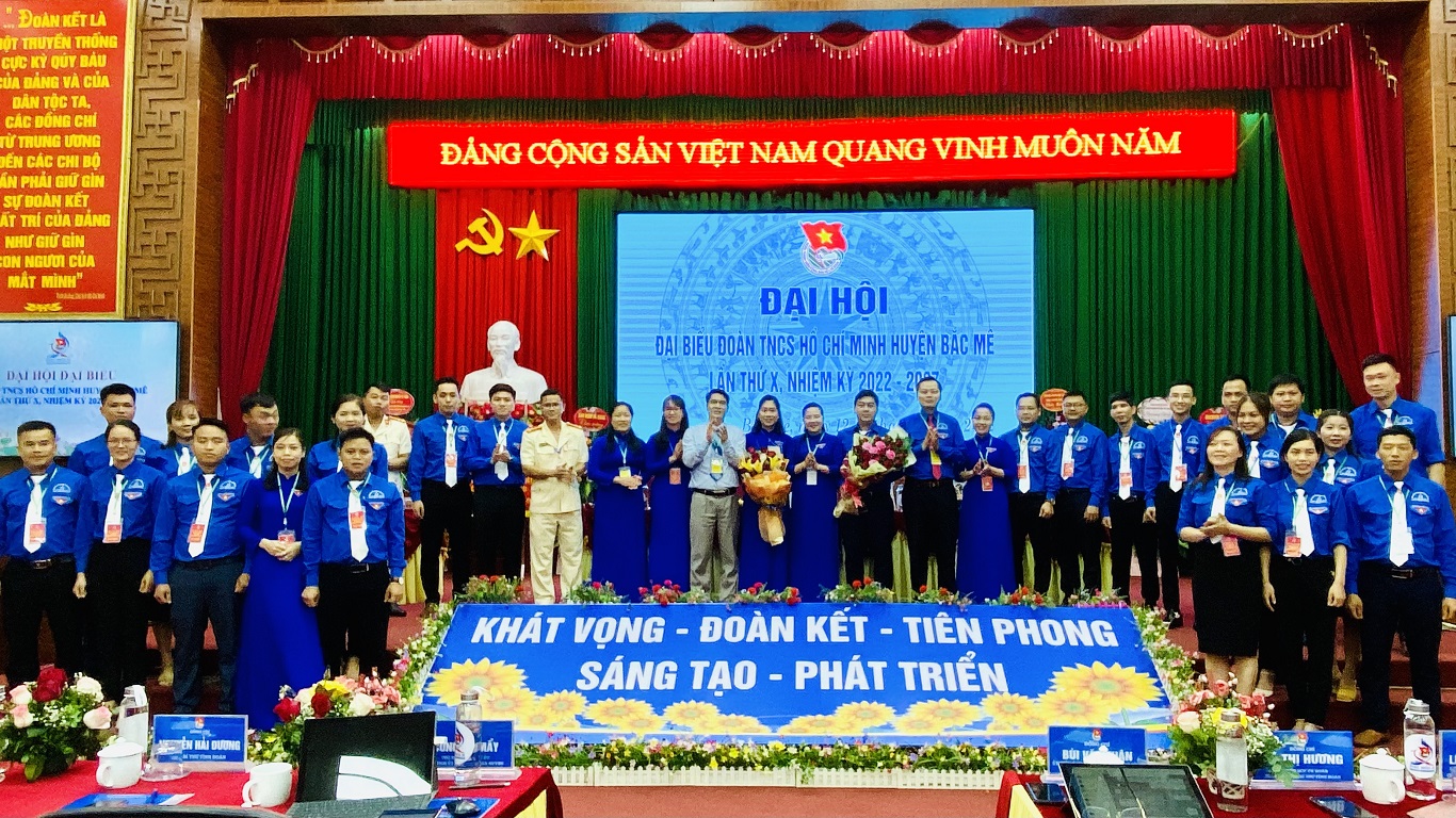 Đại hội đại biểu Đoàn TNCS Hồ Chí Minh huyện Bắc Mê lần thứ X, nhiệm kỳ 2022 - 2027