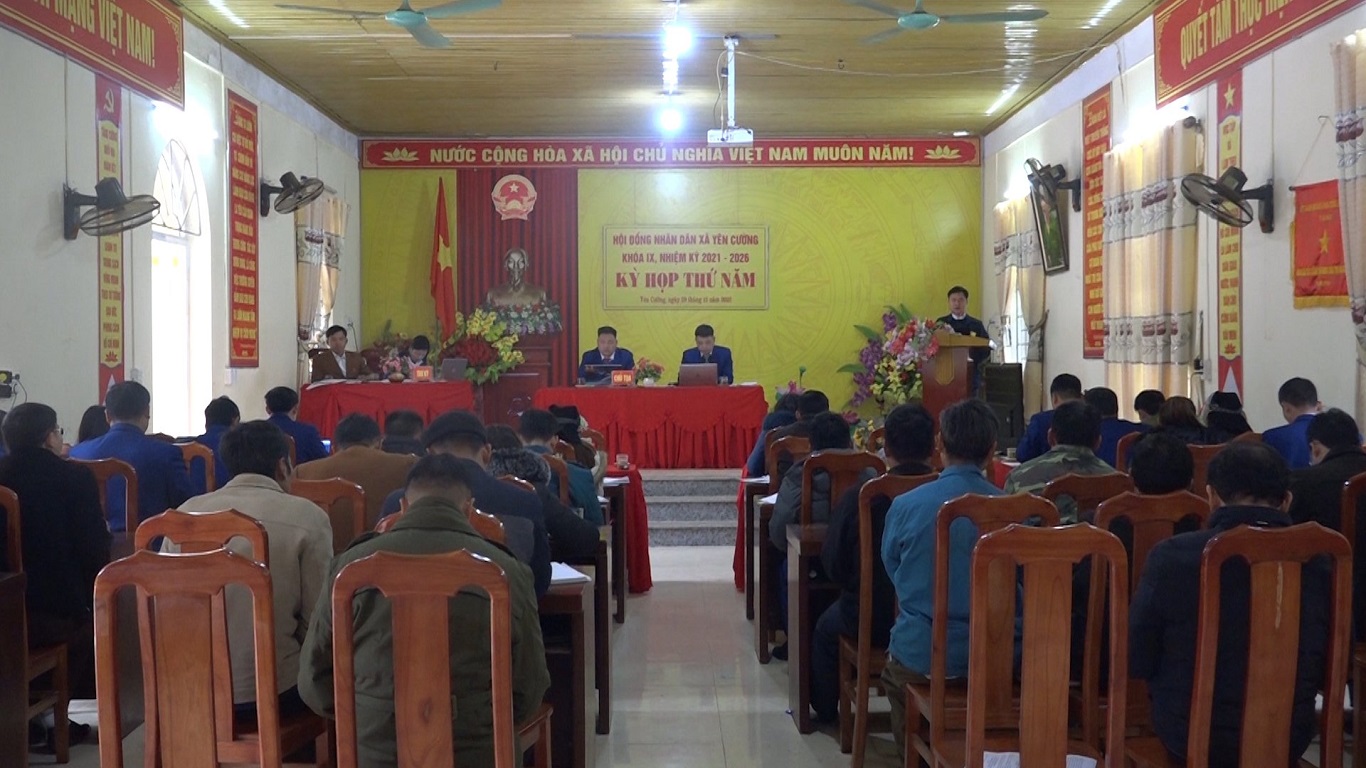 Xã Minh Sơn và xã Yên Cường tổ chức kỳ họp HĐND cuối năm 2022
