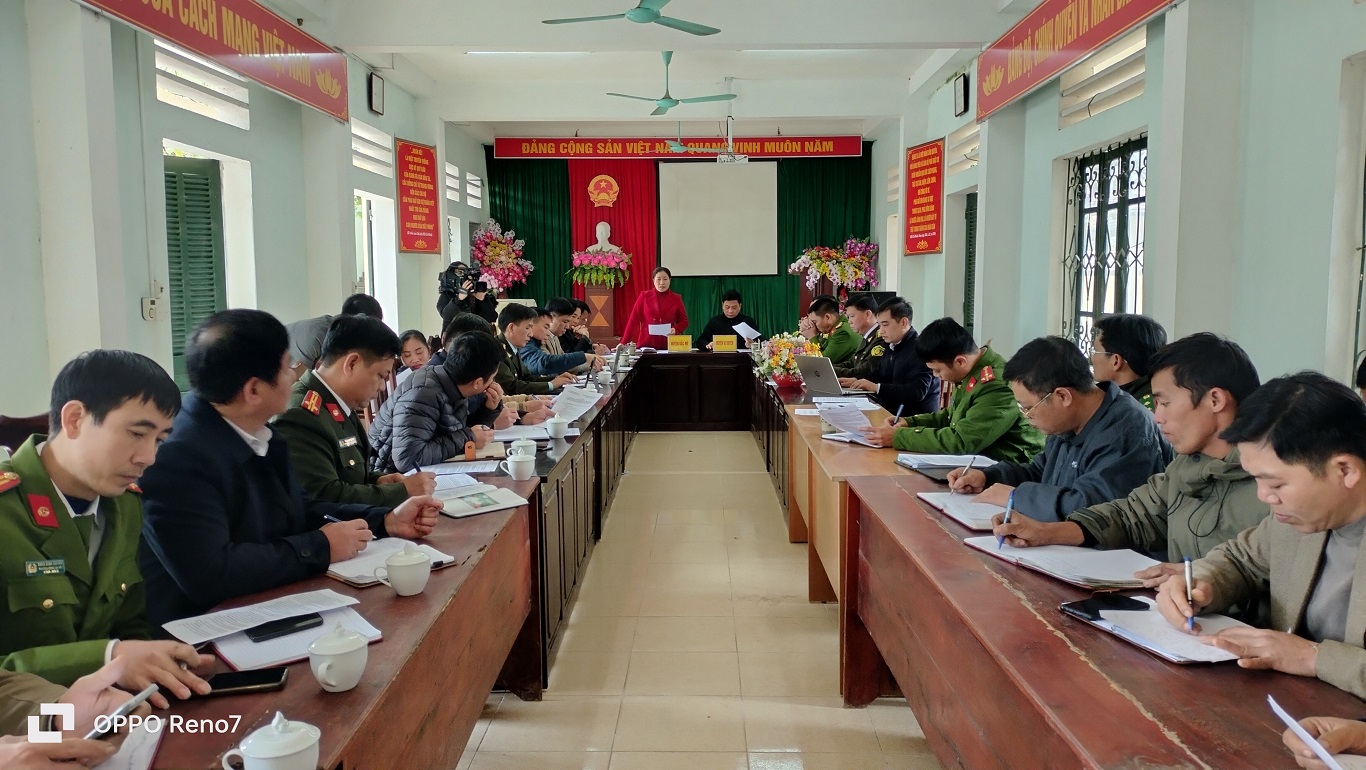 Huyện Vị Xuyên và Bắc Mê họp thống nhất công tác phối hợp quản lý bảo vệ rừng giữa các xã giáp danh