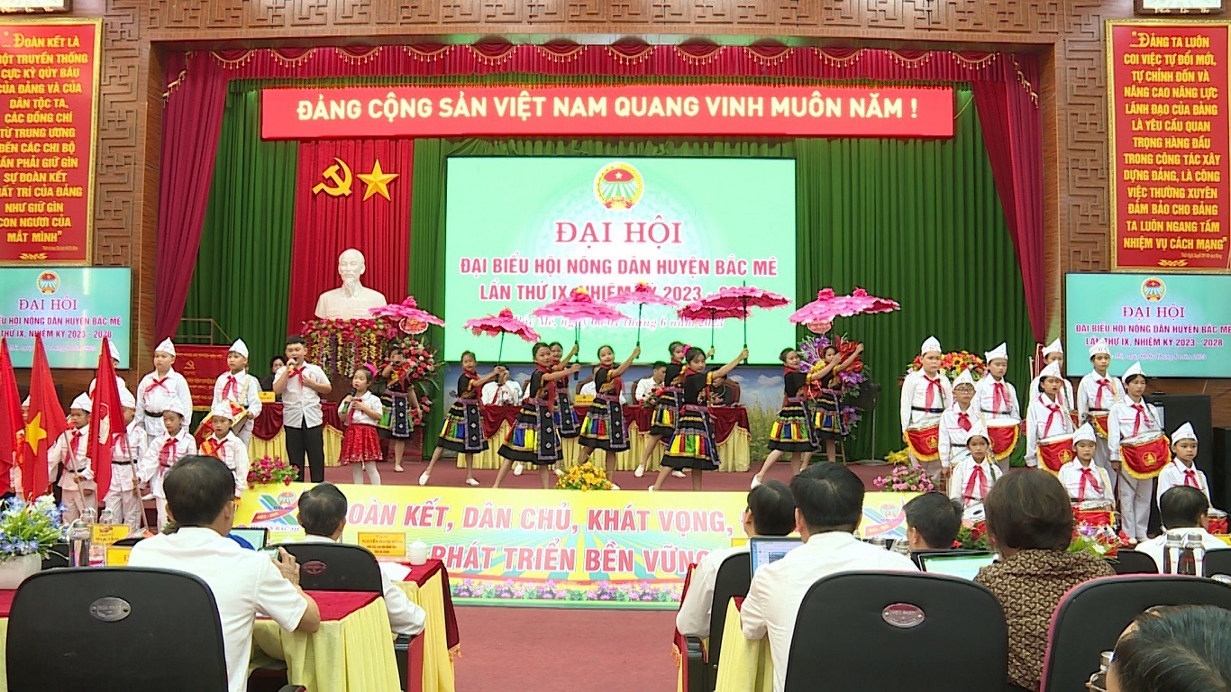 Đại hội đại biểu Hội Nông dân huyện Bắc Mê lần thứ IX nhiệm kỳ 2023 – 2028